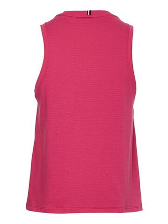 Женский топ теннисный Tommy Hilfiger Performance Mesh Racer Tank - Фиолетовый