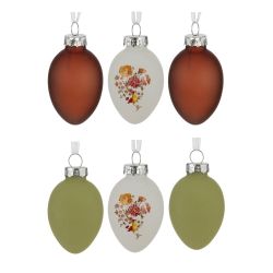 GAEM Набор из 6-ти изделий декоративных подвесных "Яйцо пасхальное" (4*6), L13 W16 H4,5 см
