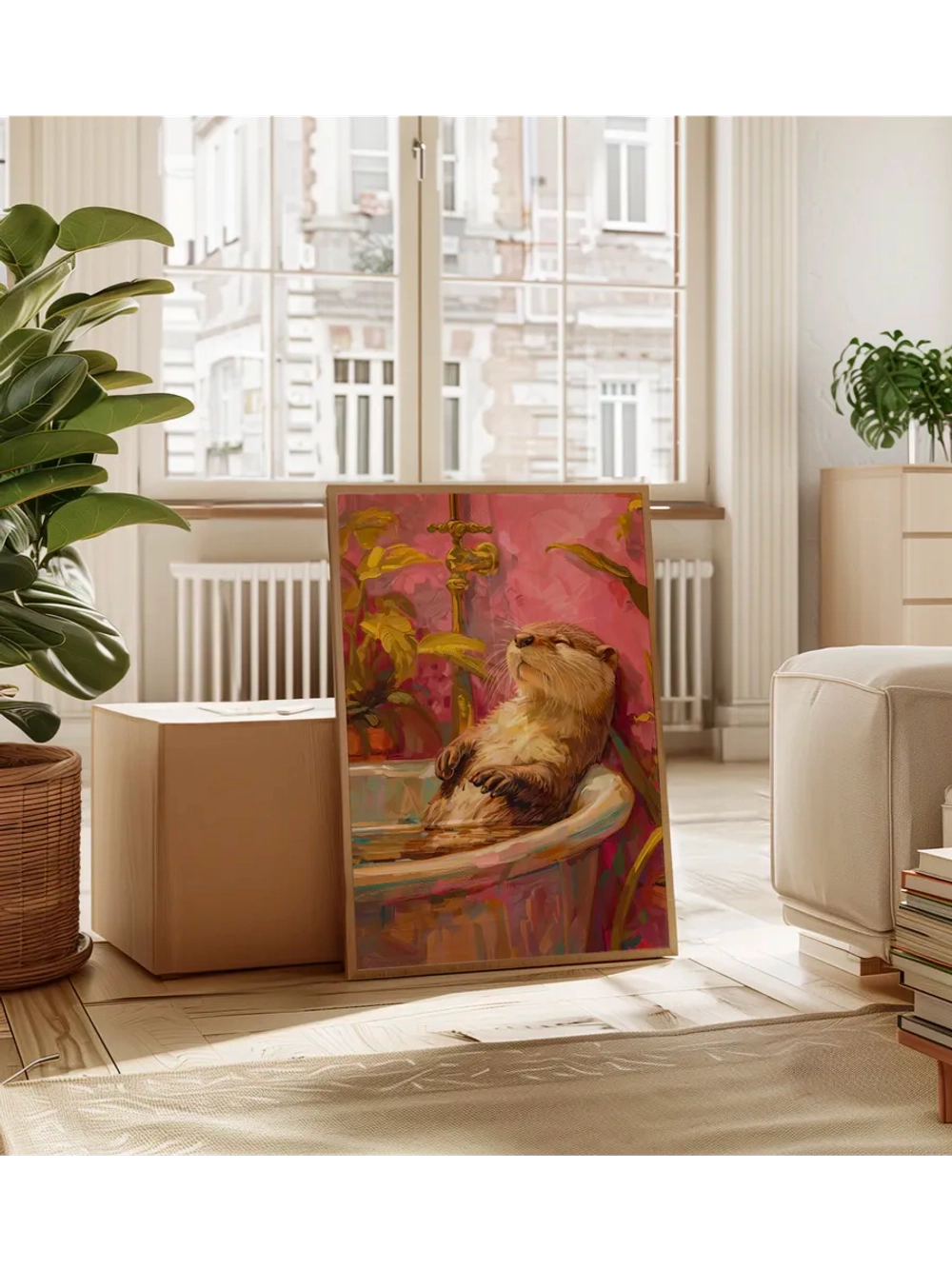 Постер 50х70 интерьерный на стену без рамок