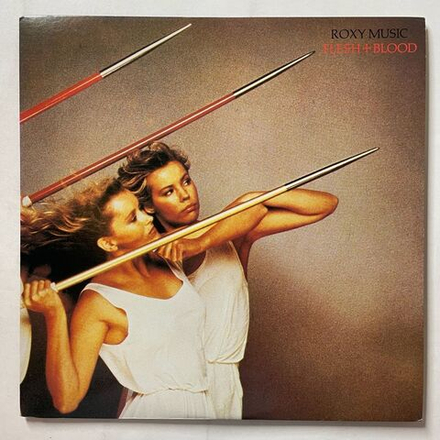 Винтажная виниловая пластинка LP Roxy Music Flesh and Blood (Japan 1980) (No Obi)