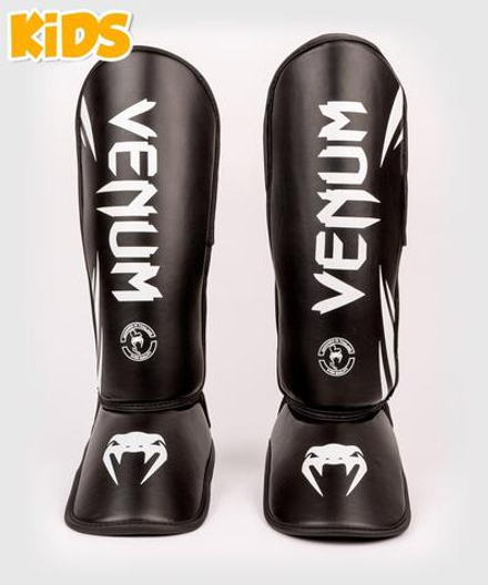 Щитки детские Venum Challenger Black/White