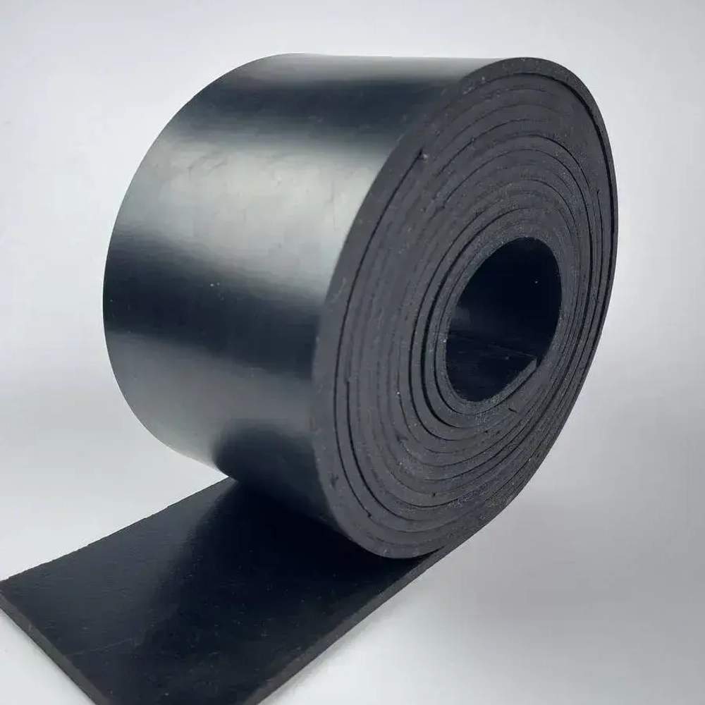 Резиновая лента 5м*5 см*3 мм, черная