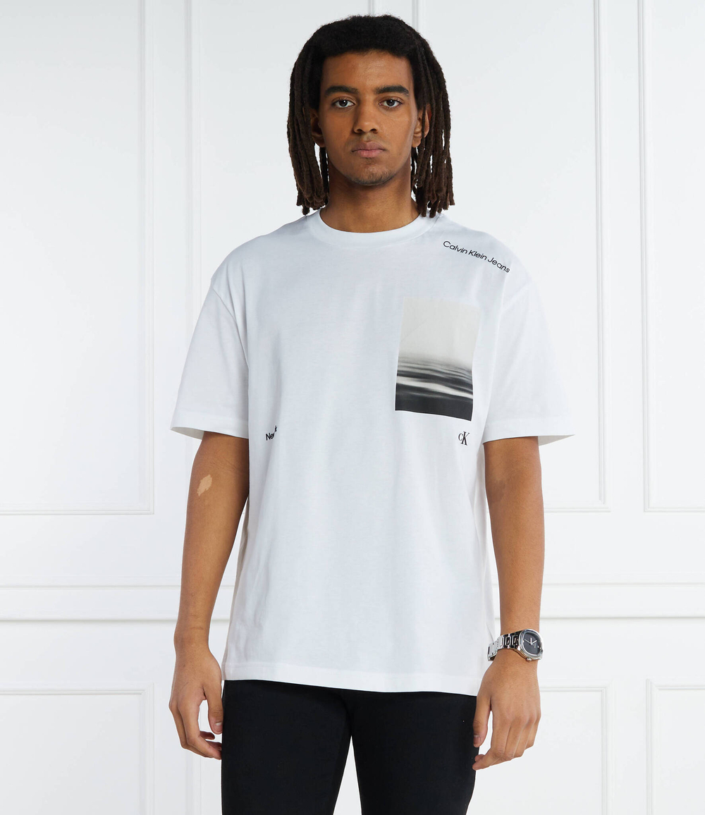 Футболка SERENITY BACK GRAPHIC CALVIN KLEIN JEANS - белый(J30J325931)