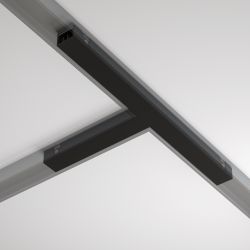 Коннектор Т- образный питания Maytoni Basity TRA172TPC-1B