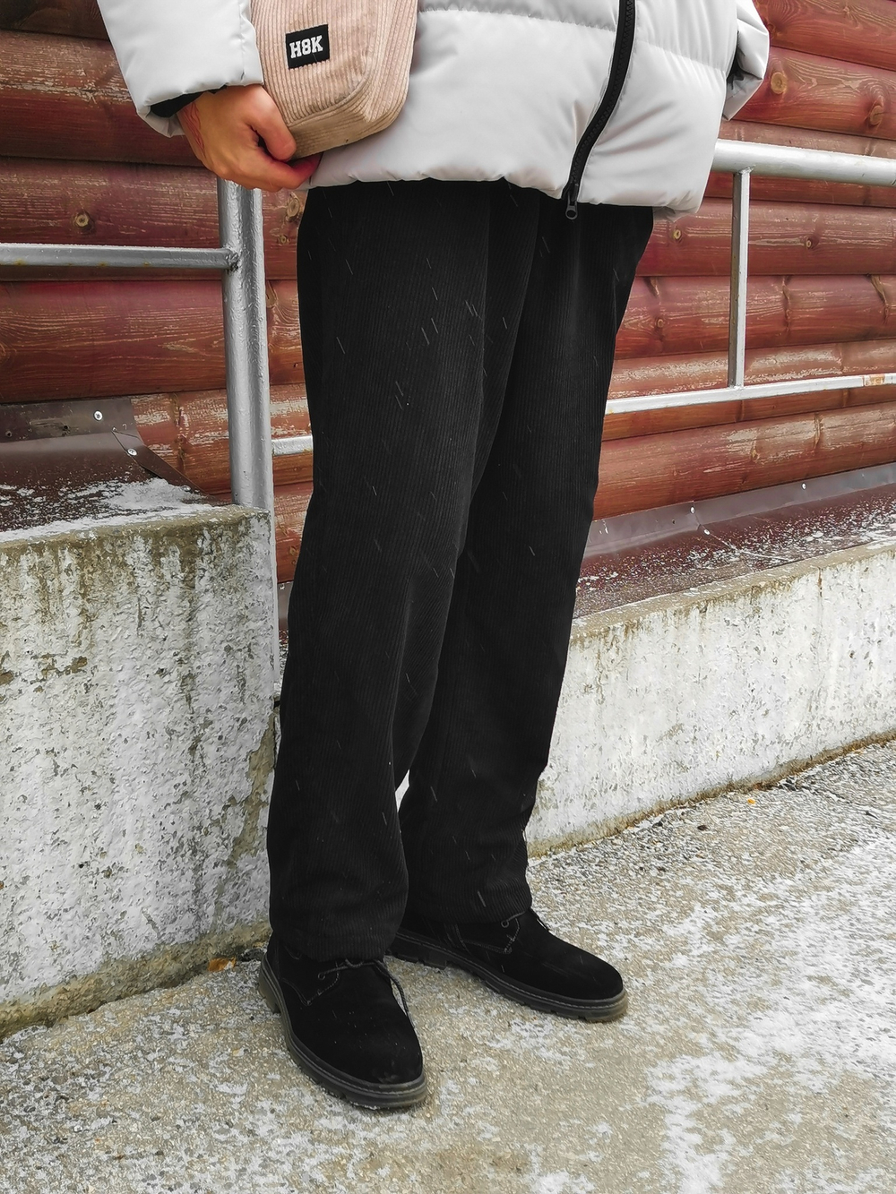 Чиносы BLK CROWN Compton Cord Black