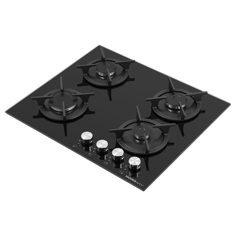 Газовая варочная панель HOMSair HGG641BK фото 5