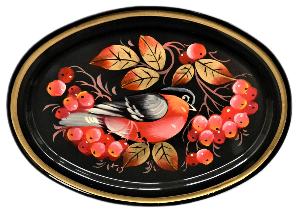 Zhostovo metal tray A2D080724164