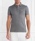 Поло Paule BOSS GREEN - серый(50506180)