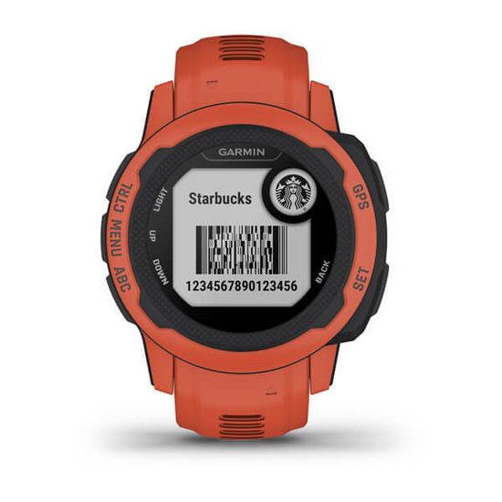 Умные часы Garmin Instinct 2S красный