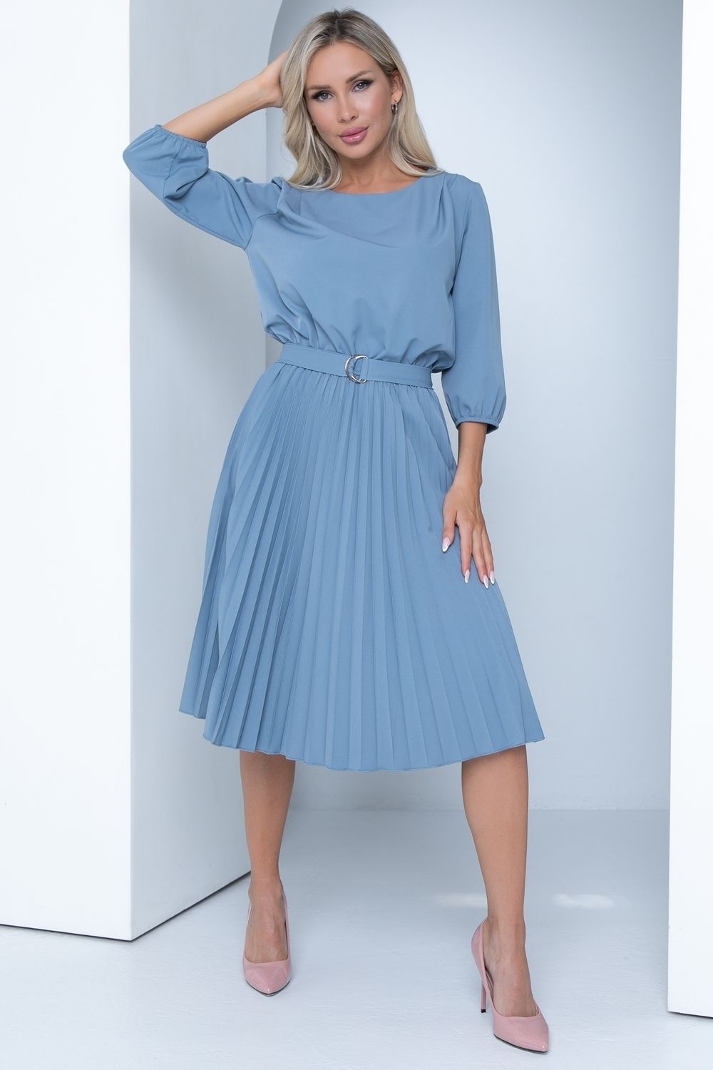 Платье Идеальный силуэт (гофре,хит) Diolche (Акция)