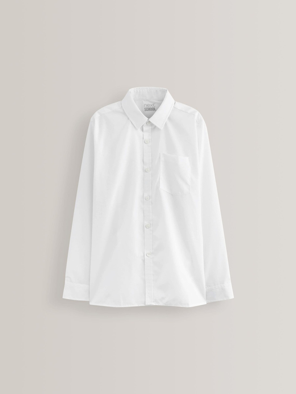 Рубашка школьная для мальчика Next M13-611, 5 шт., Белый