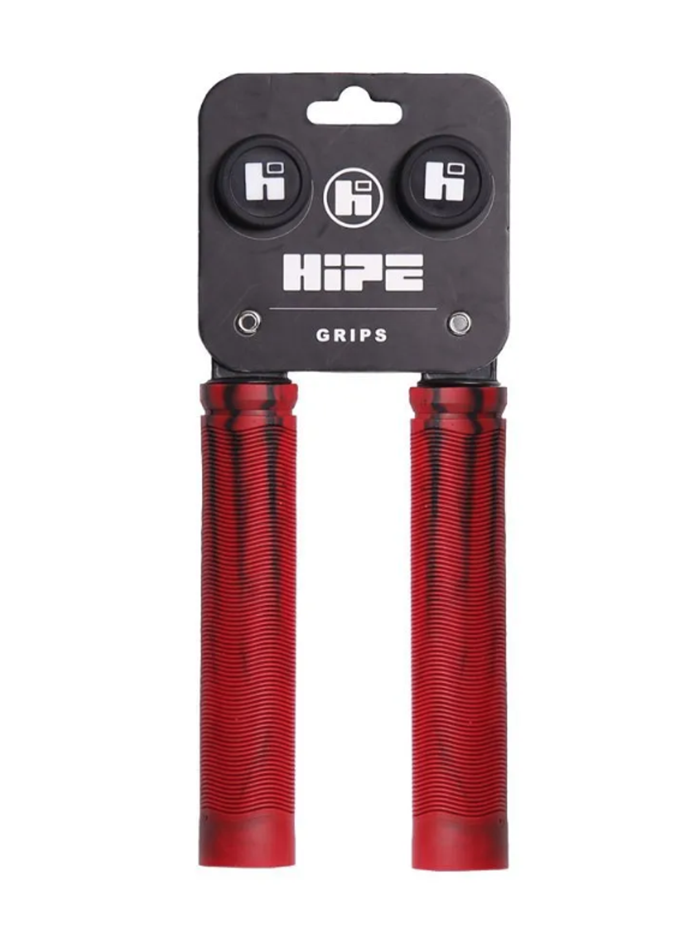 Грипсы HIPE H-01 Duo black/red, 155 мм
