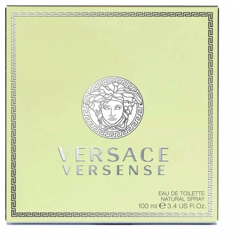Versace туалетная вода Versense, 100 мл, 100 г