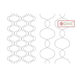 Линейка для стежки №9, 3 мм (aрт. Y09)