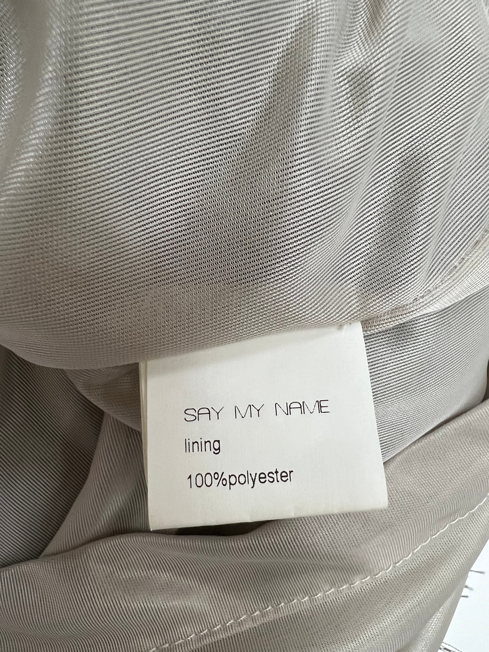 Платье SAY MY NAME