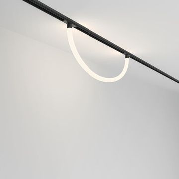 Трековый магнитный подвесной светодиодный светильник TR101-2-20W4K-B черный Tau Exility Maytoni