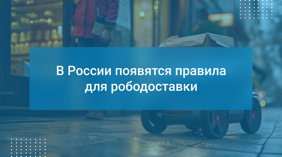 В России появятся правила для рободоставки