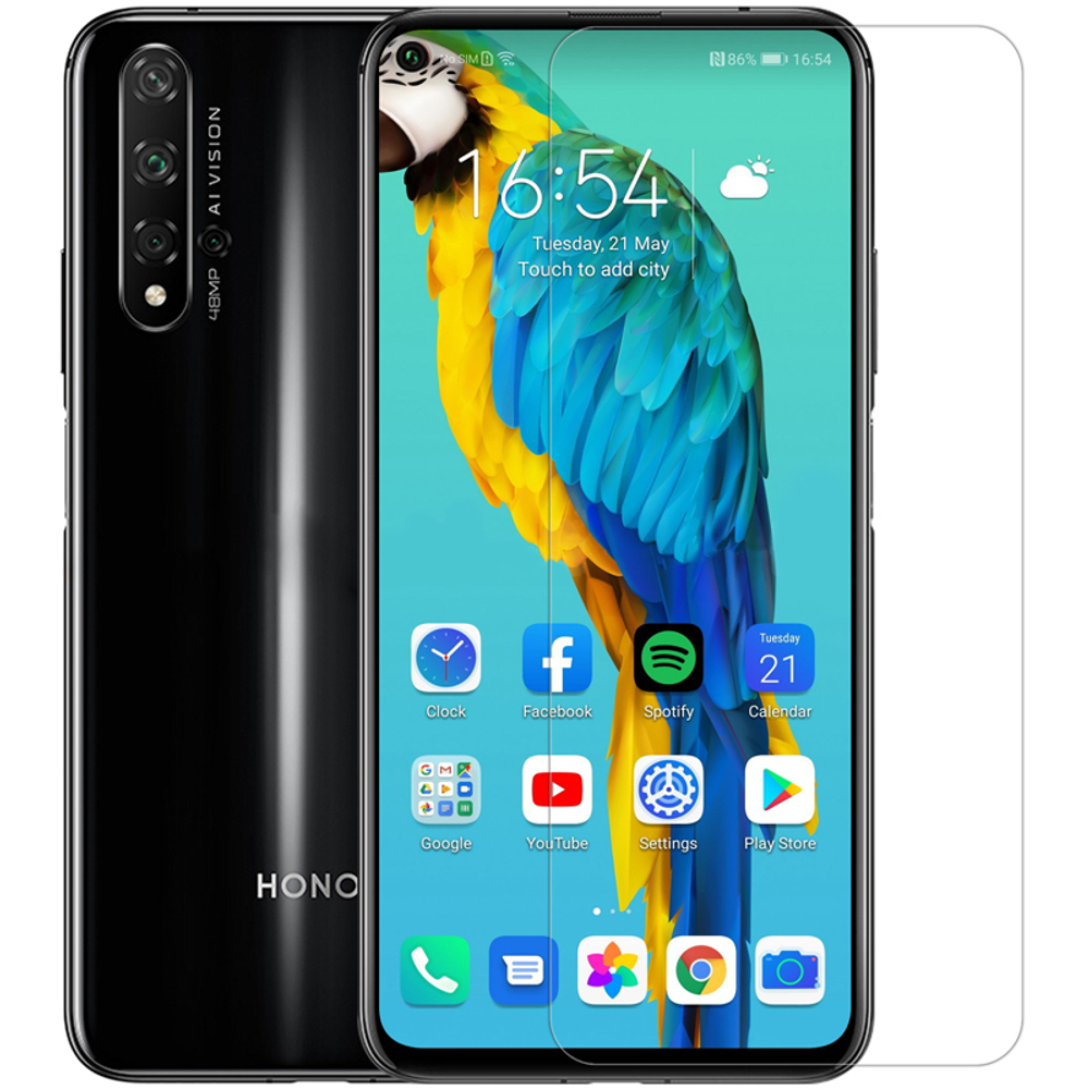 Защитная пленка для экрана на Huawei Honor 20 (20 Pro и Nova 5T) от Nillkin Super Clear Protective Film