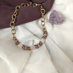 HMG 1019 розовое Колье арт.1657