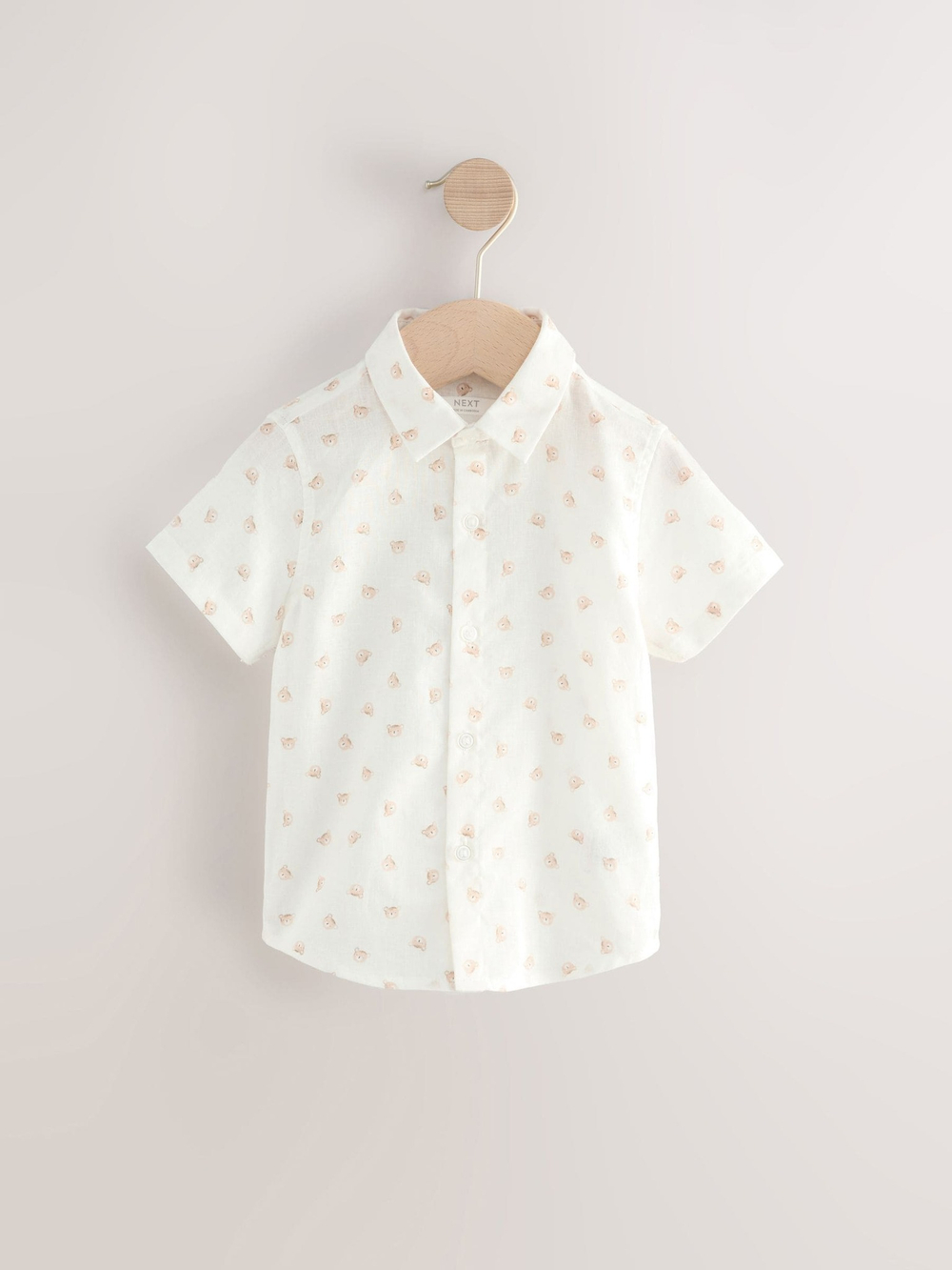 Комплект из трех предметов для мальчика Next AG8-624, Бежевый, Молочный