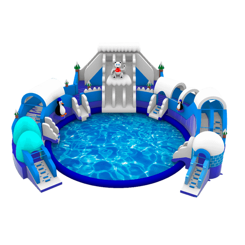 Наземный аквапарк «Морское царство» 21×20×6 м