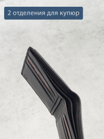 B123173R Castanho - Портмоне с RFID MP