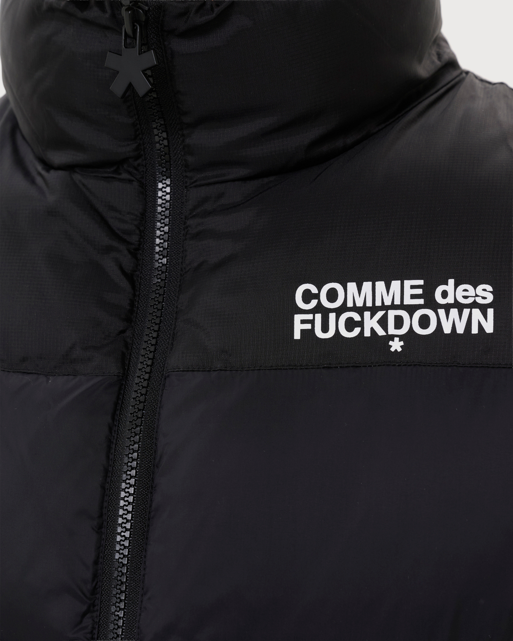 COMME DES FUCKDOWN ЖИЛЕТ ЧЕРНЫЙ
