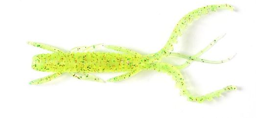 Виброхвосты съедобные LJ Pro Series HOGY SHRIMP 3.0in (7,6 см), цв. S15, 10 шт.