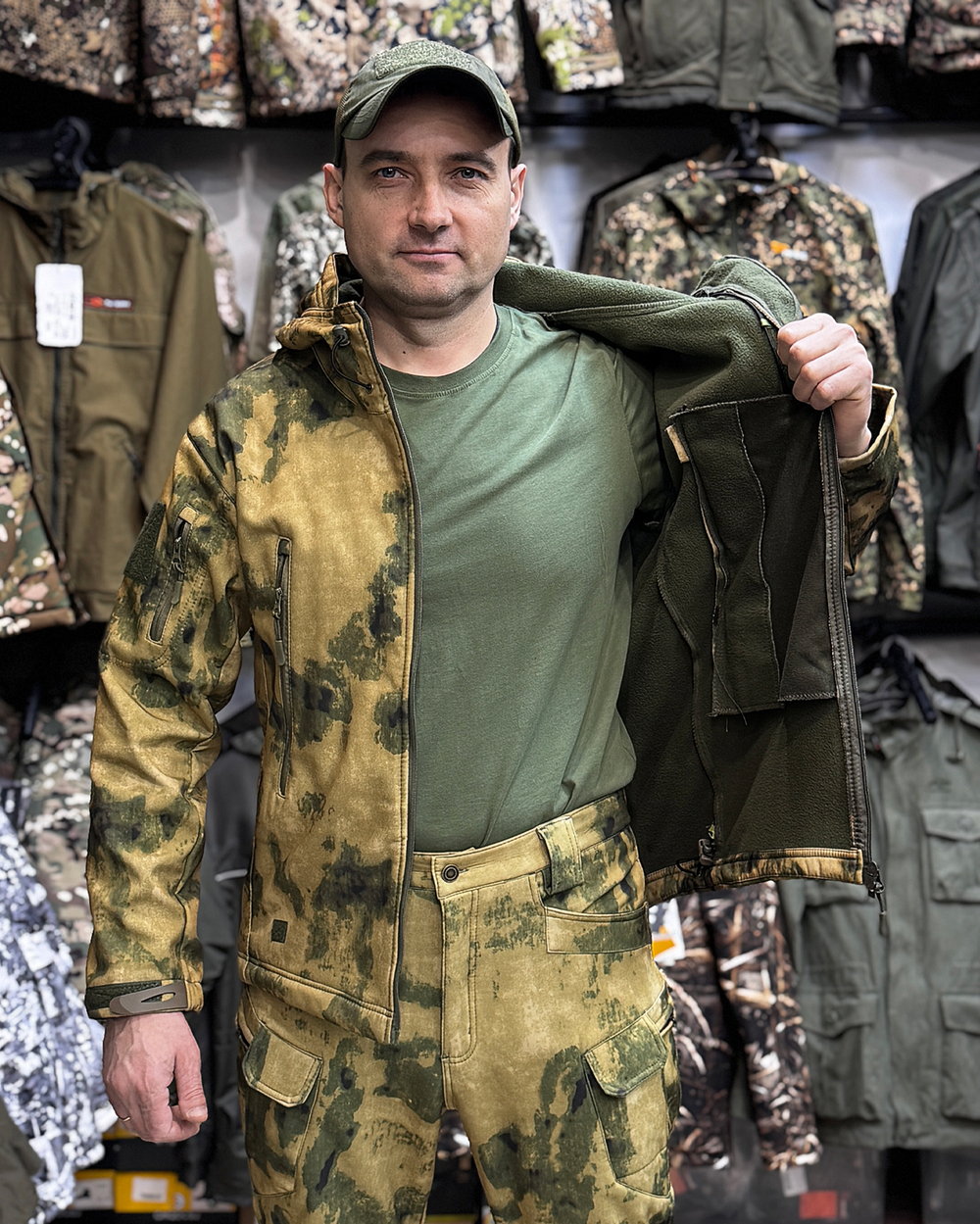 Куртка софтшелл "Лес"