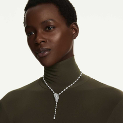 VIENNA:NECKLACE WHI/RHS