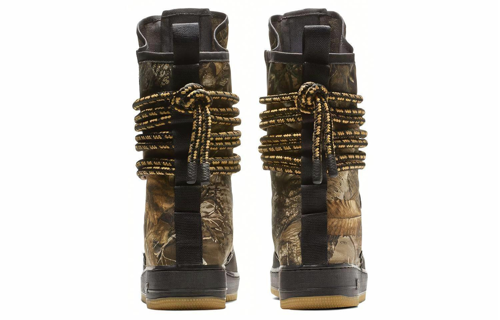 Кроссовки Realtree X Nike Air Force 1 Hi "Black Camo"