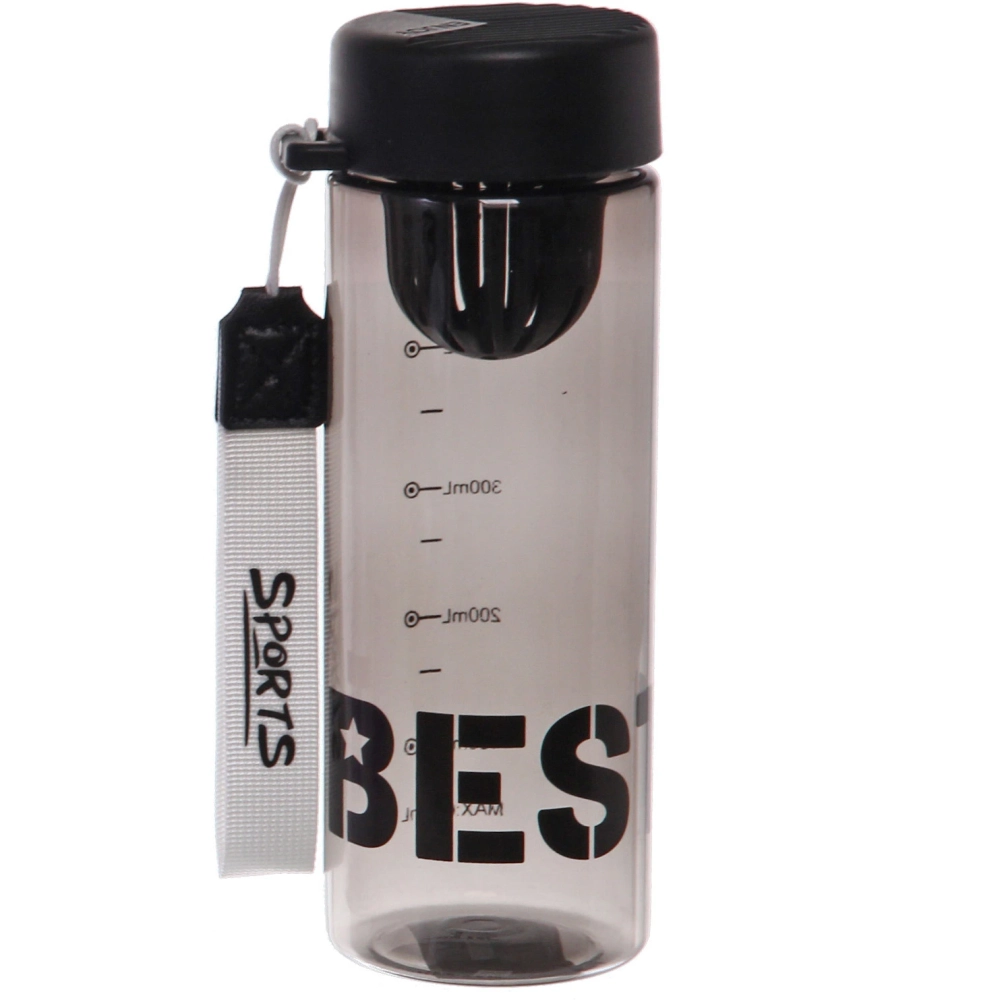 Бутылка питьевая пластиковая 600мл «BEST», микс цветов