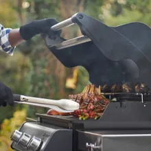 Газовый гриль Weber Spirit E-325 GBS, 4 горелки, чёрный