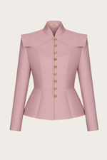 Жакет из шерсти с декоративными пуговицами