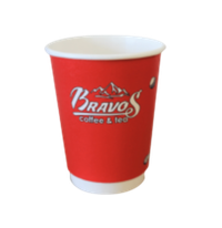 Стакан однослойный BRAVOS 350 мл, 50 шт