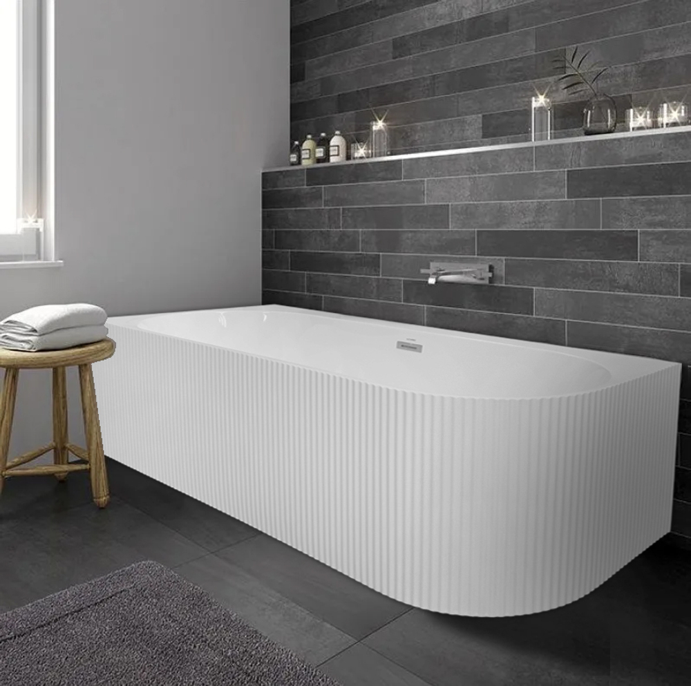 Ванна акриловая Azario LAGO BLANCO 160х75 пристенная (AZ-6724-1CL 16075)