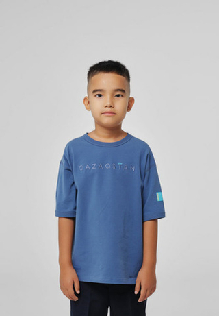 Футболка детская QAZAQSTAN INDIGO