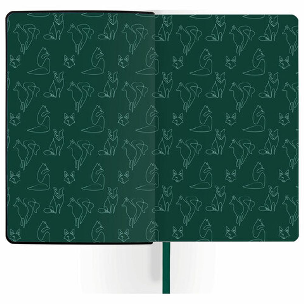 Ежедневник недатированный А5 (138х213 мм), BRAUBERG VISTA, под кожу, твердый, 136 л., "Thickets", 112028