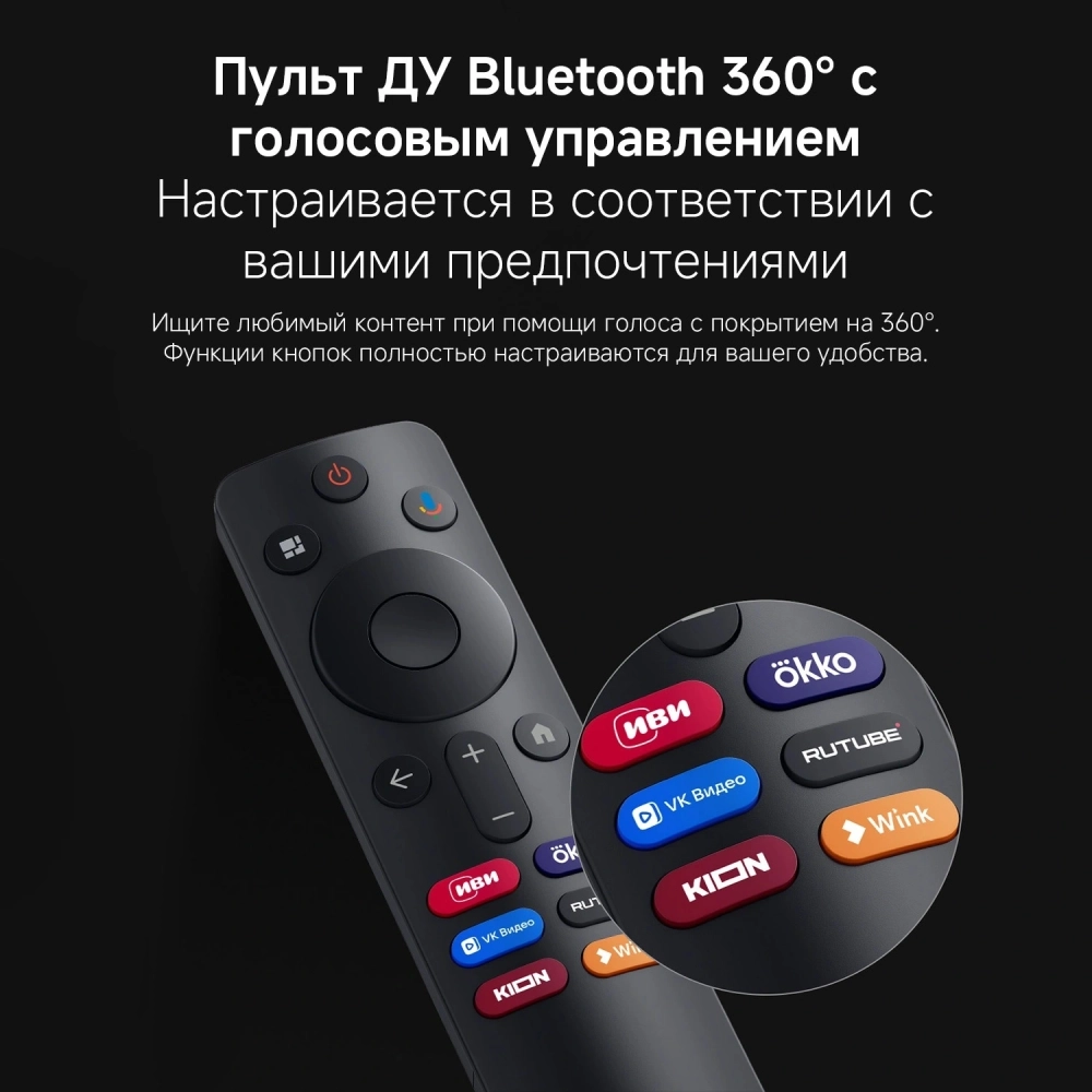 Телевизор Xiaomi TV A 43" FHD 2026 L43MB-AFRU черный DLED FHD 60Hz Smart TV