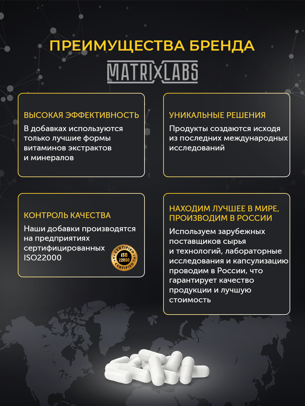 Matrix Labs комплексная пищевая добавка (90 капс.)