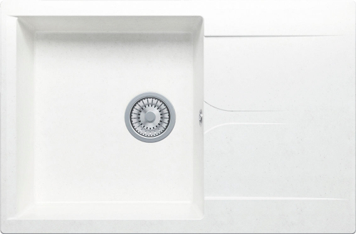 Мойка Tolero Gelcoat Costa 760 белый хлопок Анкона