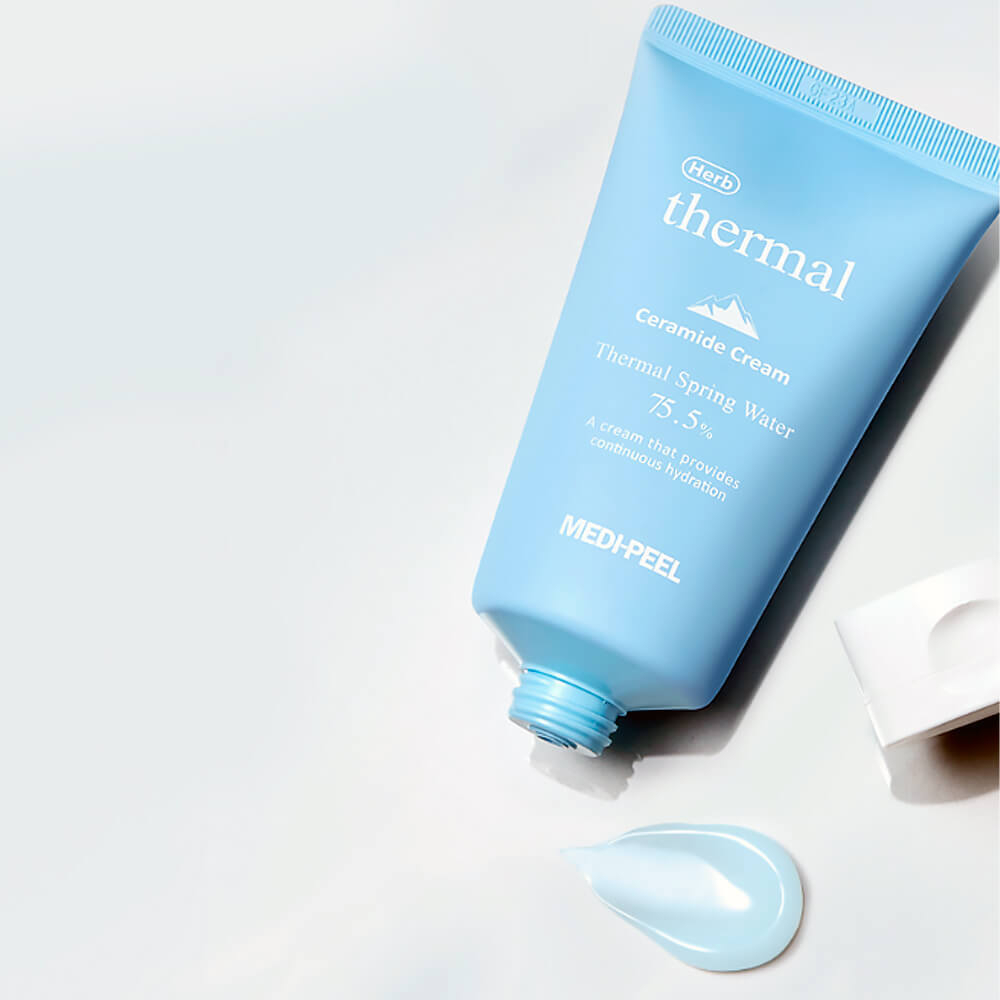 Восстанавливающий крем с керамидами и термальной водой Medi-Peel Herb Thermal Ceramide Cream