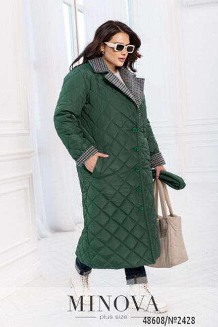 Куртка 2428-зеленый Minova Фото 2
