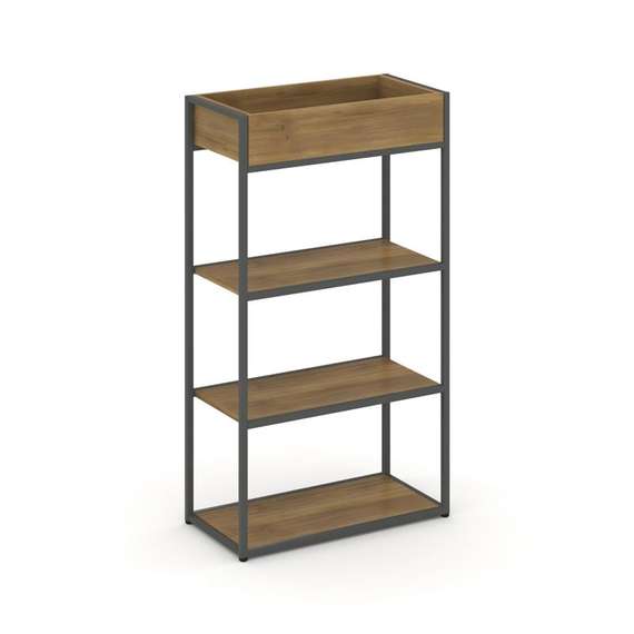 Рифт Стеллаж металлический высокий приставной RF.STM-003  796*350*125