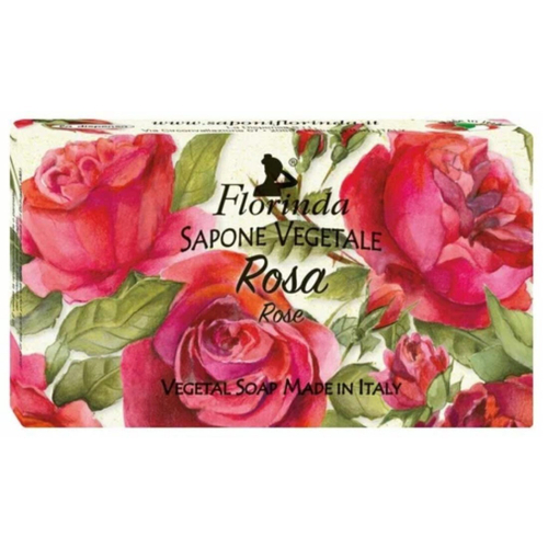 FLORINDA мыло 200г Роза (91774)