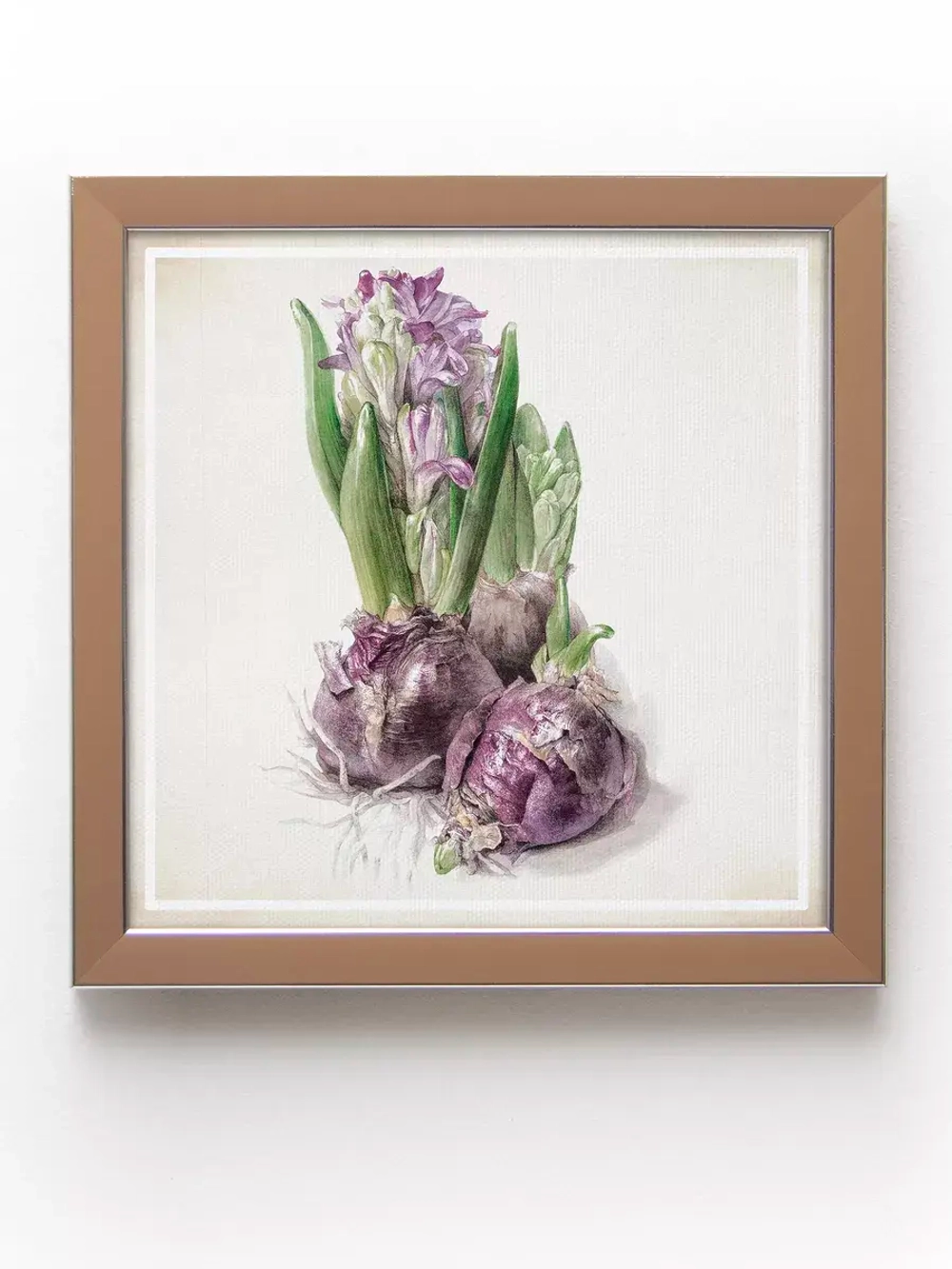 Картины на стену интерьерная на холсте 4 шт, 23*23 см