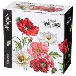 Салатник фарфоровый 15см, 650мл «Маки»