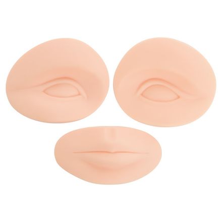 Сменный набор (глаза, губы) для муляжа головы мягкий