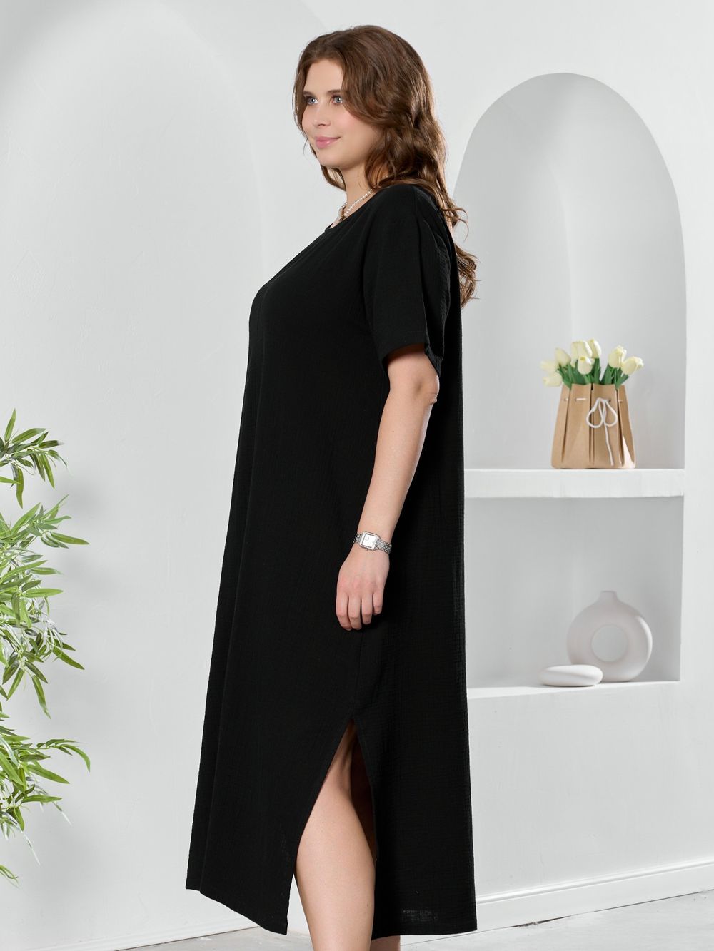 Платье Вуаль-1 Виотекс ЧЁРНЫЙ