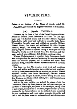 Evidence given before the Royal commission on vivisection | George Richard Jesse